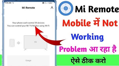 mi remote not working !! how to fix mi remote not working problem !! mi remote full setting