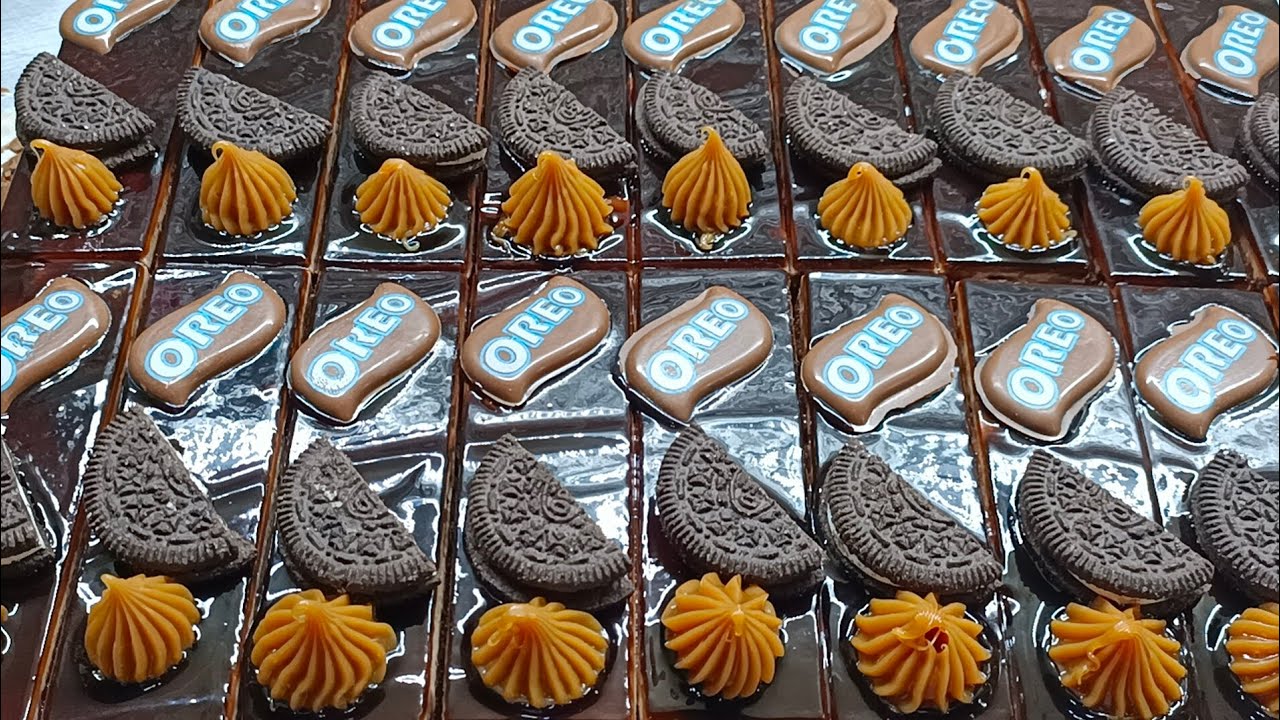 اسهل واجمل جاتوه 👌 قطع جاتوه بكريمه الاوريو 🥰 طريقه ناجحه من اول تجربه