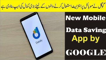 Best New Google Wifi/Data  App 2017 | Datally App by Google