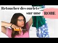 Comment retoucher une robe trop longue avec un ourlet