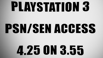 NEW Spoof 4.25 on 3.55 with UPDATED REBUG UPDATER with PSN/SEN ACCESS!!