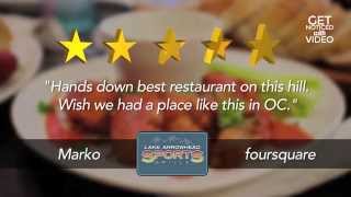 Lake Arrowhead Sports Grille • REVIEWS • Blue Jay, CA Restaurant Review Grill