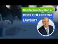 Can bankruptcy stop a debt collection lawsuit in Washington State?