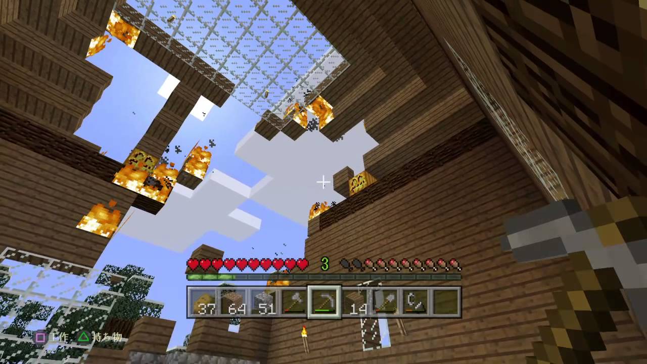 マイクラ 世界に光を灯す お洒落な暖炉の作り方