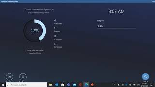 Production Floor Execution Interface in Dynamics 365 Supply Chain Management