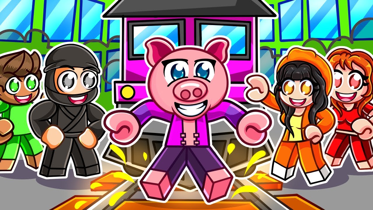 Používám MAXIMÁLNÍ SÍLU abych ZASTAVIL VLAK v Robloxu!