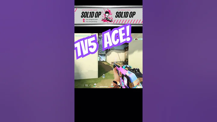 1v5 Reyna ACE Clutch | Insane Valorant Gameplay