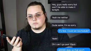 what it's like scheduling D&D