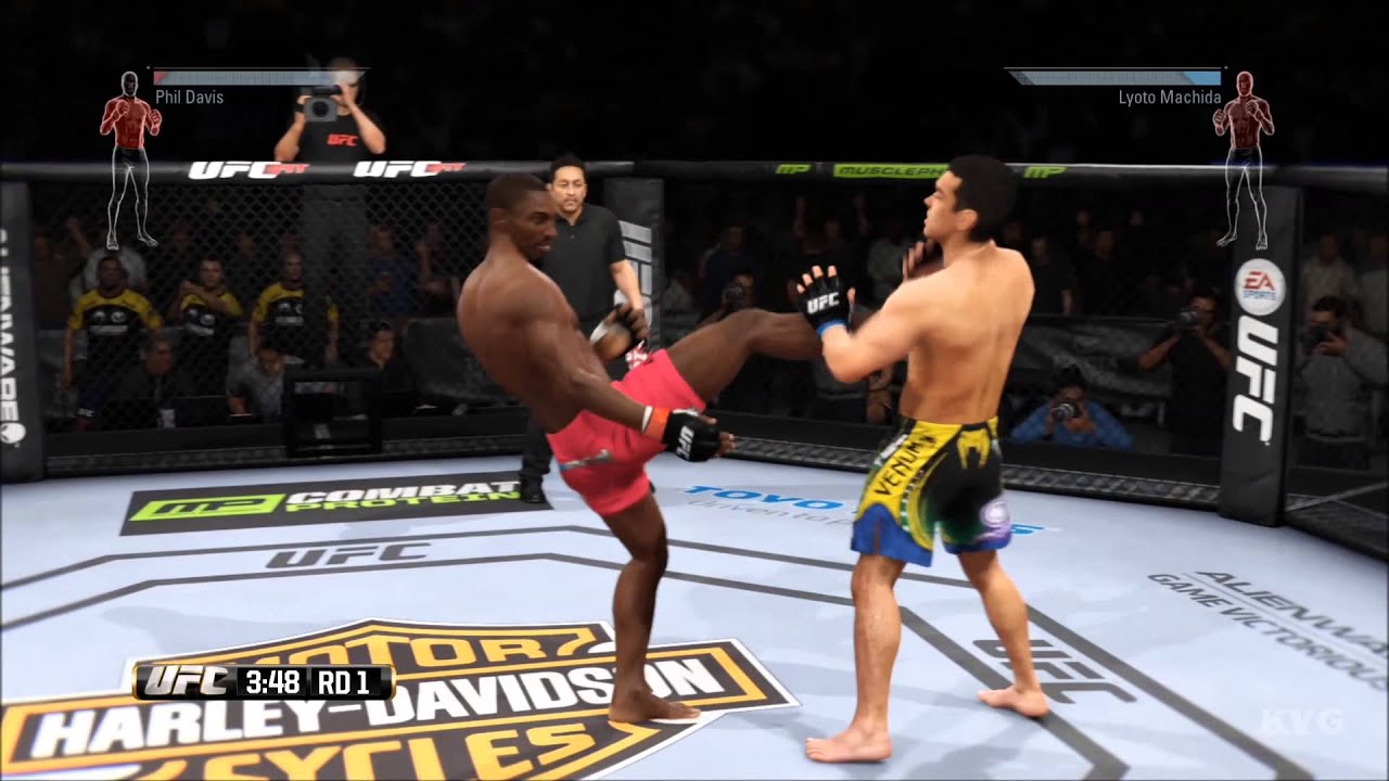 EA Sports UFC - Phil Davis vs Lyoto Machida Gameplay (PS4 HD) [1080p]