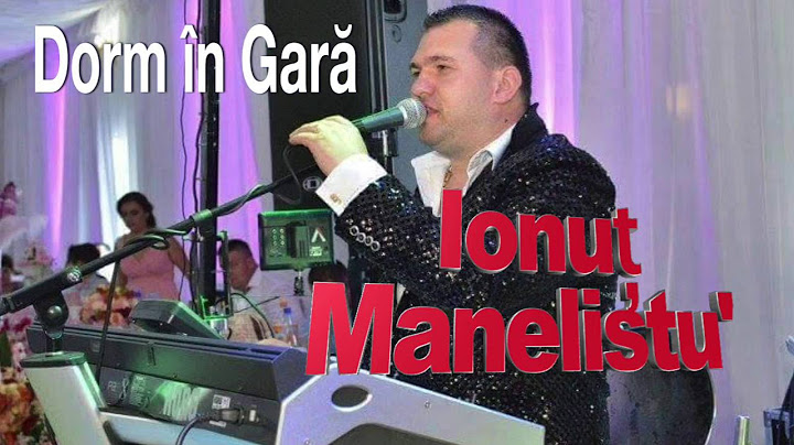 Ionut Manelistu - Dorm in gara, Hora Rara 2016