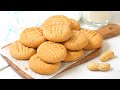 4 Ingredient Peanut Butter Cookies | Healthy Dessert | Vegan & Gluten Free | 20 Minute Recipe