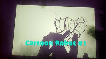 How to draw robots with sketchbook pro.#1
