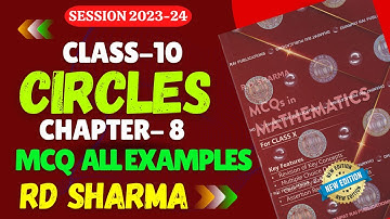 RD Sharma MCQs Examples Solutions Class 10 Chapter 8 Circles Multiple Choice Questions