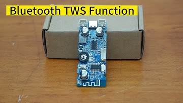Stereo 5W Bluetooth 5.0 Amplifier Board w Volume Control & Bluetooth Unpair | TWS Function