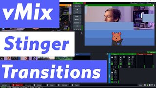 vMix Stingers- Easily add stinger transitions to your vMix production in a couple of clicks