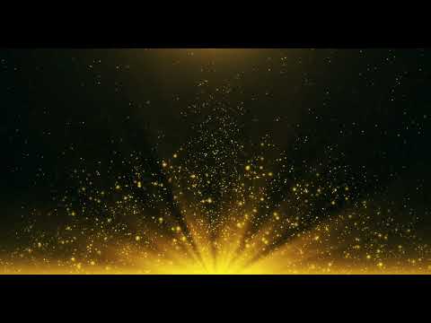Gold Particles Background - Animation Videos | No Copyright.