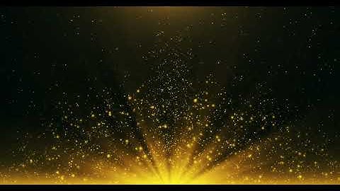 Gold Particles Background - Animation Videos | No Copyright.