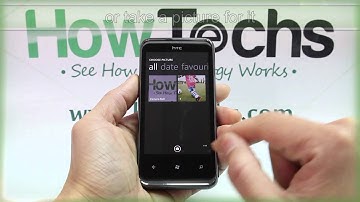 How to Add a Photo to a Contact on HTC 7 Pro