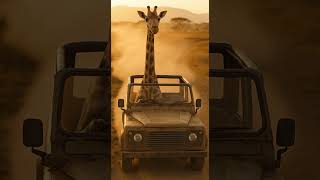 Wait for the ending... this giraffe can DRIVE?! 😂
