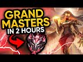 THIS is how you CLIMB to GRANDMASTERS in 2 HOURS...with ONLY Kayle