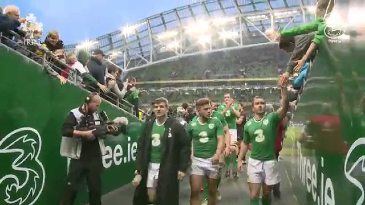 Irish Rugby TV Ireland v Georgia Three Tunnel Cam