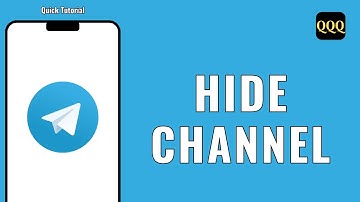 HOW TO HIDE A CHANNEL ON TELEGRAM