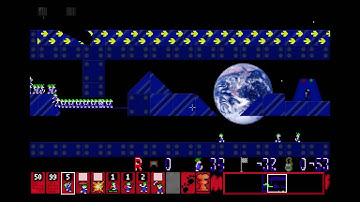 Lemmings Plus IV [Insane 02]: Space Capsule