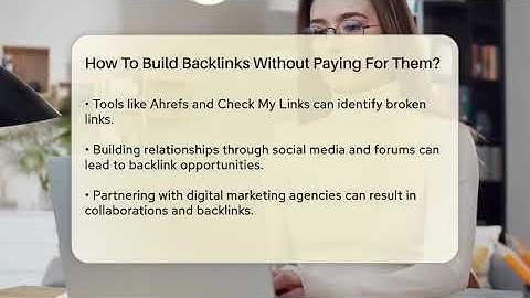 How To Build Backlinks Without Paying For Them? - SearchEnginesHub.com