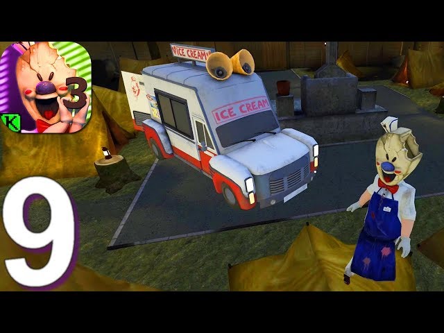 was playing ice scream 3 when i accidentally glitched into the front of the  van : r/gaming