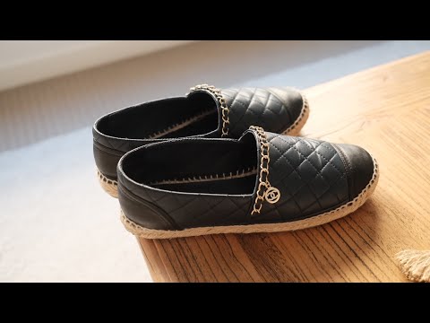 CHANEL Shoes Unboxing  #Espadrilles from the Cruise 2017/2018 Collection  #13 