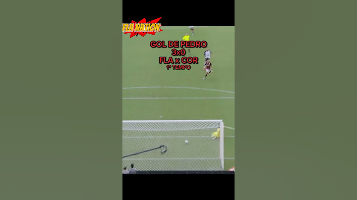 Gol de Pedro! O artilheiro marca o terceiro do Flamengo contra o Corinthians no Maracanã! #futebol