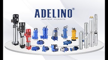 Máy bơm hỏa tiễn - Bơm giếng khoan - Thương hiệu ADELINO - Chất lượng Germany