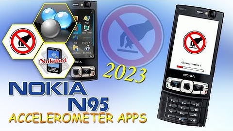 Nokia N95 8Gb Accelerometer Sensor Apps #2023 #Motion Sensor