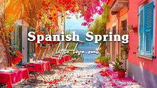 Spring Morning Coffee Shop Ambience - Spanish Bossa Nova Music | Relaxing Jazz to Relax &amp; Chill Out