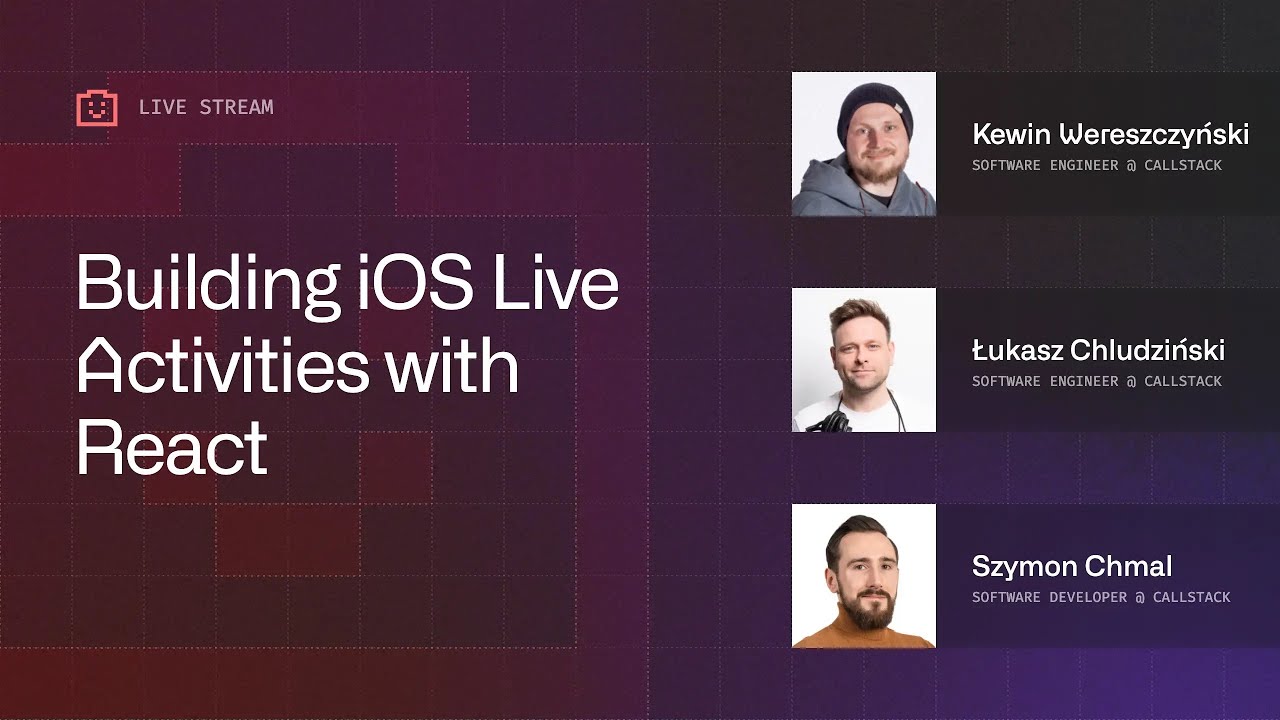 Building iOS Live Activities with React