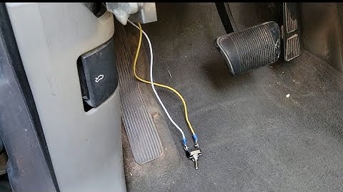 Setting up a switch for electric fan with a relay on a Jeep Grand Cherokee WJ