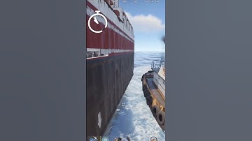 Spent 5 business days lining up that Tugboat... #rustcheater #captclamslam #rustclip #rustcargo