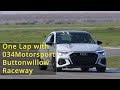 Take a lap with 034motorsport  audi 8y s3 powered by dynamic at buttonwillow raceway