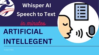 AI in our life |  تحويل الكلام المسموع الى نص مكتوب | speech to text | whisper AI