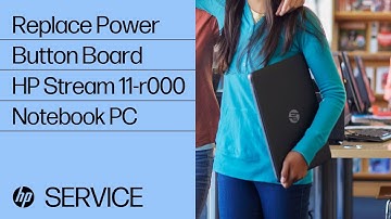 Replace the Power Button Board | HP Stream 11-r000 Notebook PC | HP