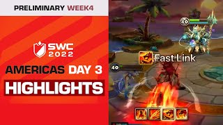 HIGHLIGHTS | AMERICAS Preliminary DAY 3 | SWC2022