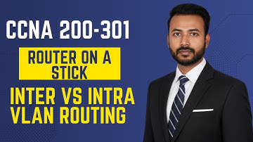 Free CCNA Bangla | Day 51 |🔥Router on a Stick Explained | Inter VLAN vs Intra VLAN Routing