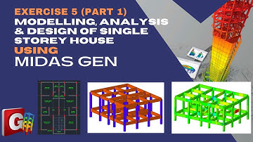 Cursus RC-analyse/ontwerp - MIDAS GEN - EX5: MODELLERING, ANALYSE EN ONTWERP VAN EEN EENVERDIEPIN...