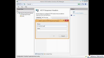 How to change X_Content_Type Header on IIS Web Server