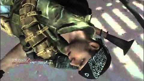 Amazing double bounce tomahawk kill