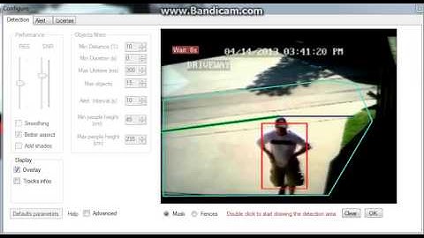 Burglar detection with video analysis