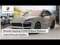 Porsche cayenne s 2023 dition platinum  porsche qubec