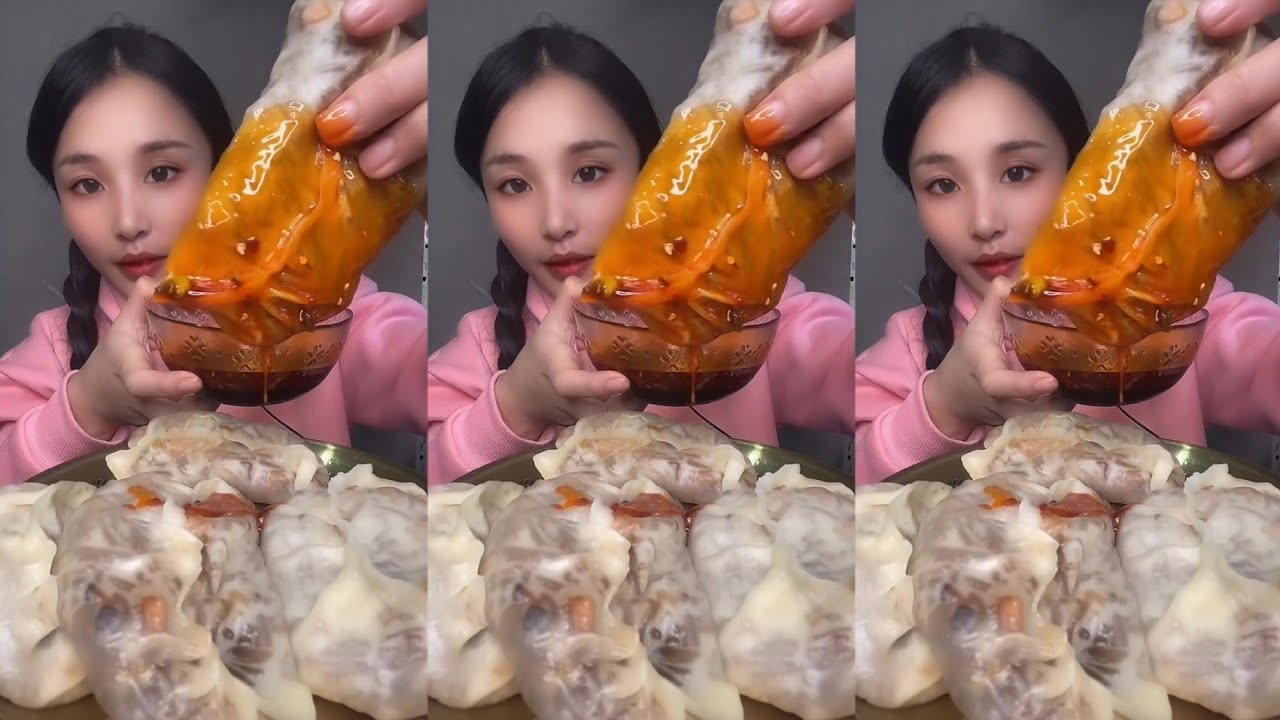 ASMR MUKBANG Steamed Dumplings EATING SHOW|소리좋은 러가지 음식 먹방 모음이 팅쇼 리얼 사운드|大食い