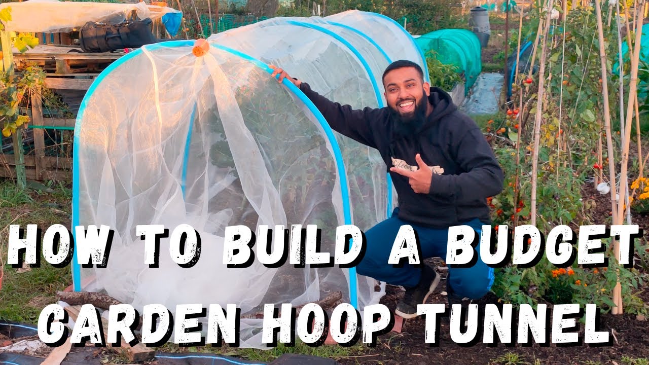 Build a GARDEN HOOP/ROW TUNNEL for Under £100 and Boost Your Harvest!