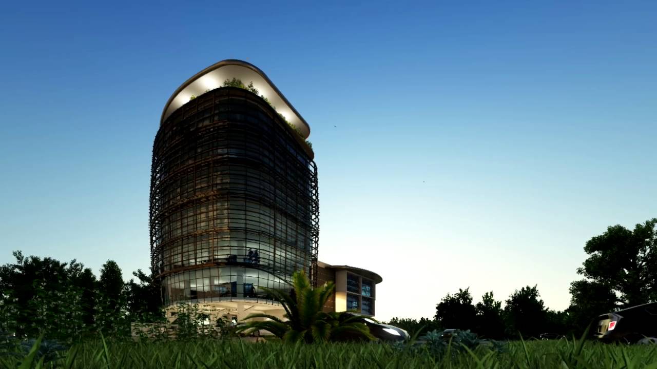 Realistic Lumion Animation Render Building - YouTube